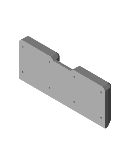 Parkside dual accu holder.stl 3d model