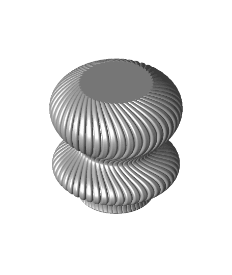 Dumpy vase 3d model