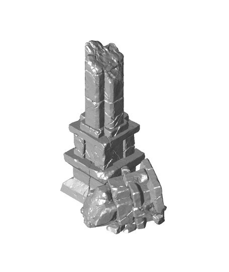 Columns 3d model