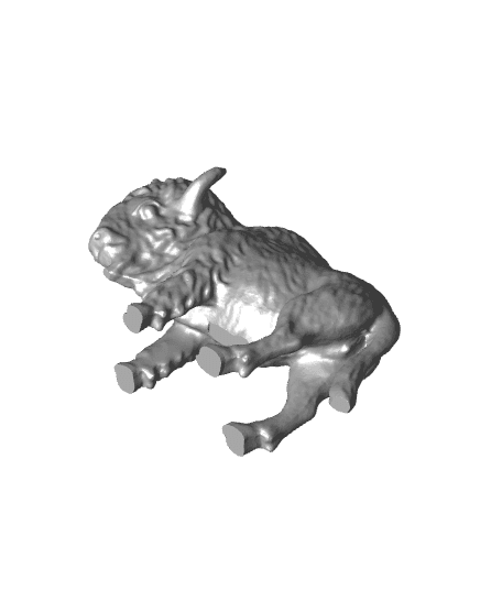 Bison 3d model