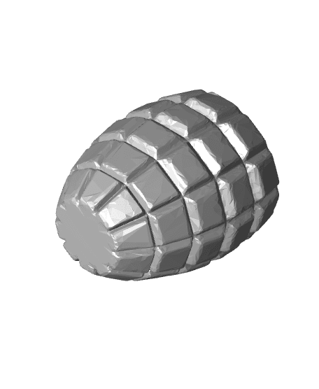 Grenade Desk_Decor 3d model