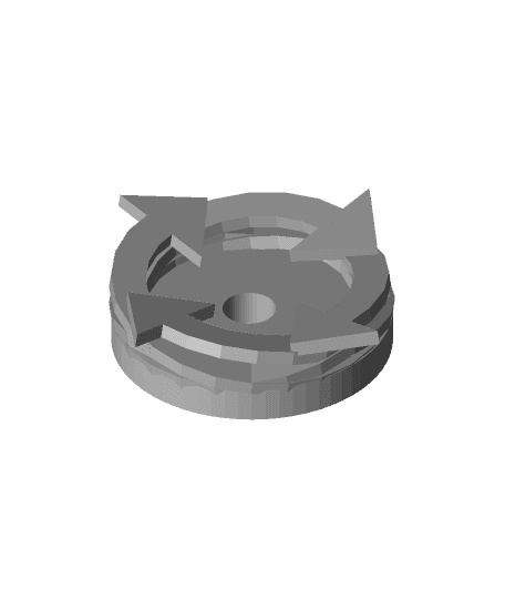 45 Record Adapter 3d model