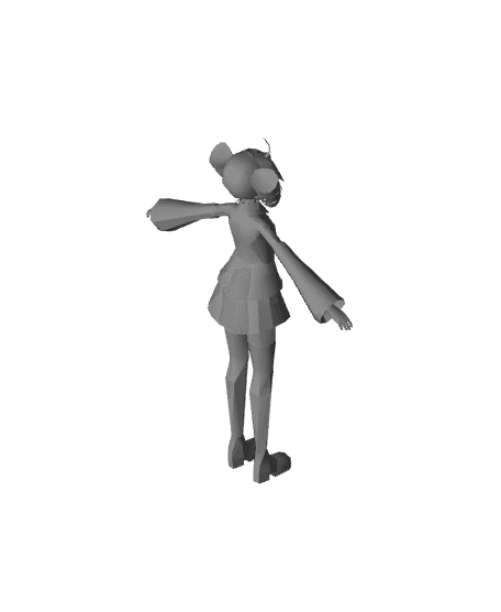 Kasane Teto 3d model