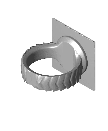 Blackfyre Ring Signet - Game of Thrones 3d model