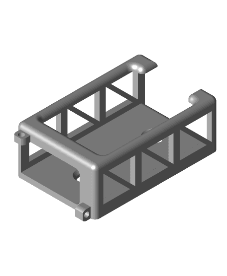 FrSky S8R Mounting Bracket Compact 3d model