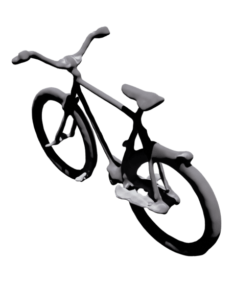 bike rack, High Poly, HD, HDR, 4K, Photo Realistic, shiny.glb 3d model