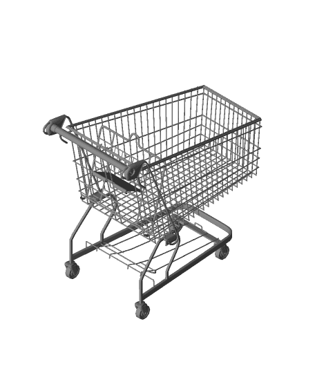 Shopping Cart 3d model