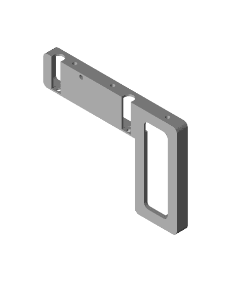 2.5" to 3.5" (SFF to LFF) HDD / SSD adapter (SATA and SAS, converter, mounting kit) 3d model