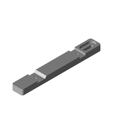 HEAVY DUTY SHELF - 235x20mm 3d model