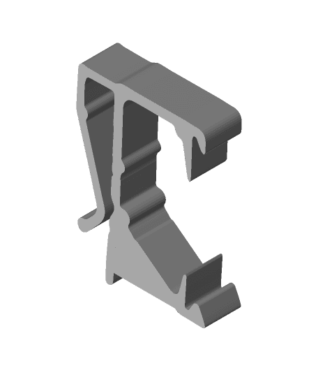 Valance clip 3d model