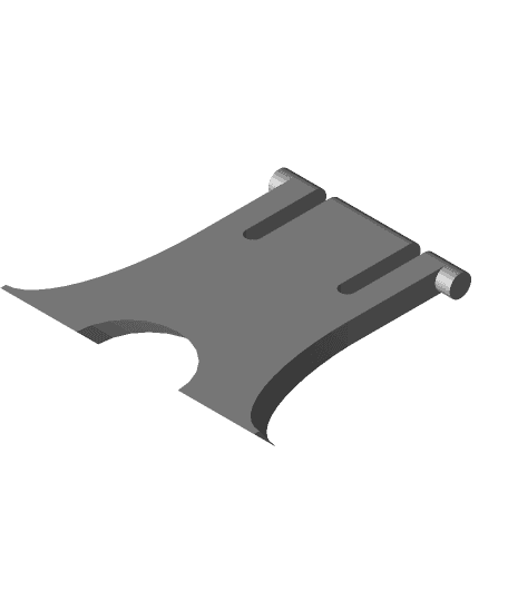 3DS Case Stand Piece 3d model