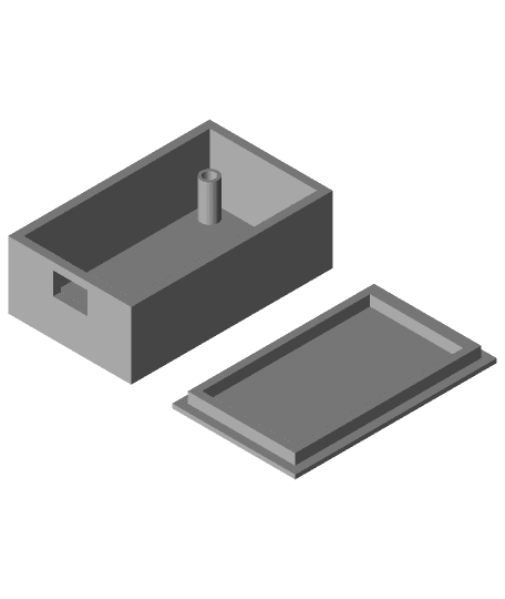 NodeMCU ESP8266 Case Rev1 3d model