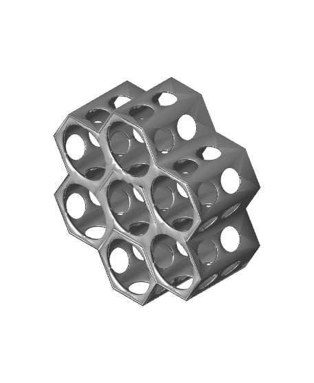 Hextraction Tile Caddy / Insert 3d model