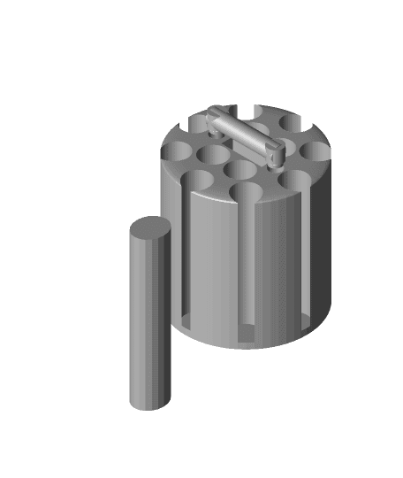 Poker chip holder 3d model