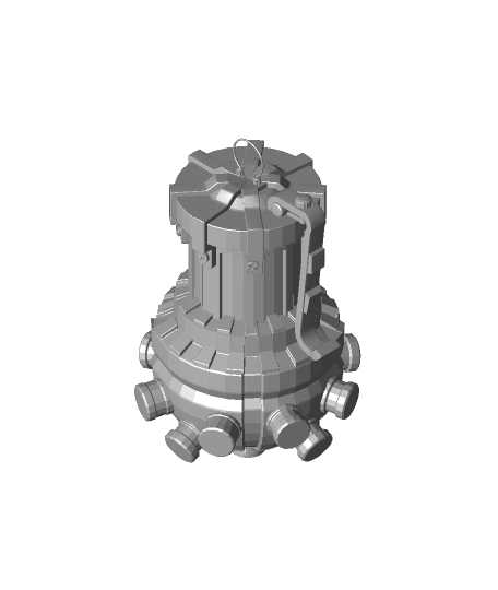 Sci Fi_Grenade.stl 3d model