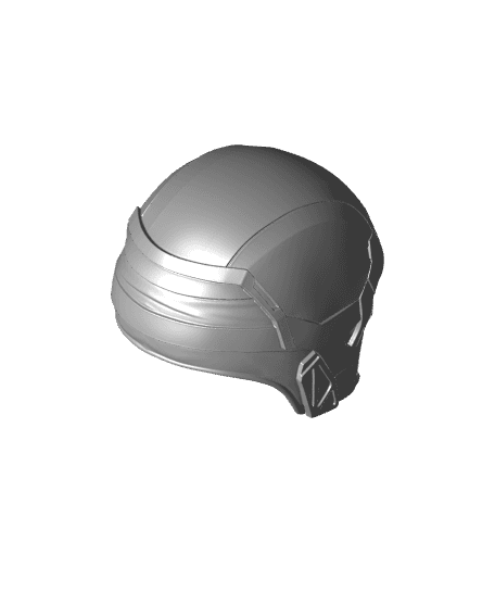 Red Hood Helmet 3d model