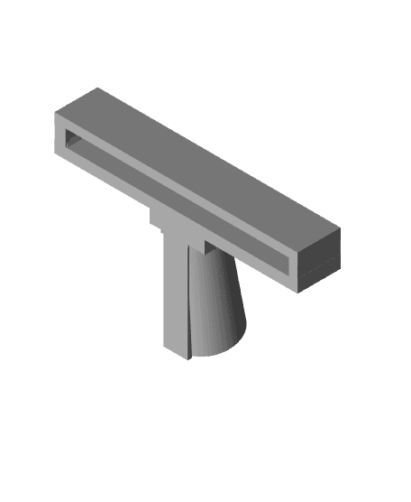 Ceiling Fan Blade Vacuum Attachment  3d model