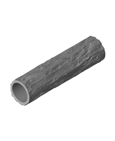 Collection Amethyst | Bark 004 | Polymer Clay Seamless Texture Roller 3d model