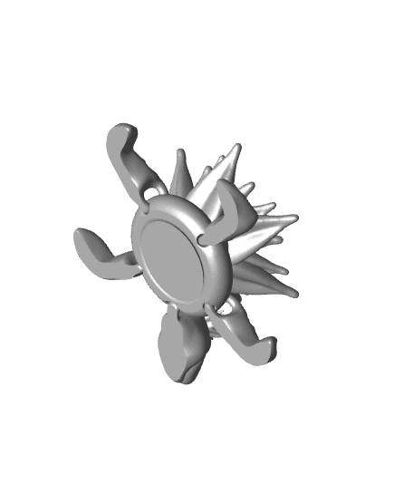 Ice Crystal Turtle 3d model