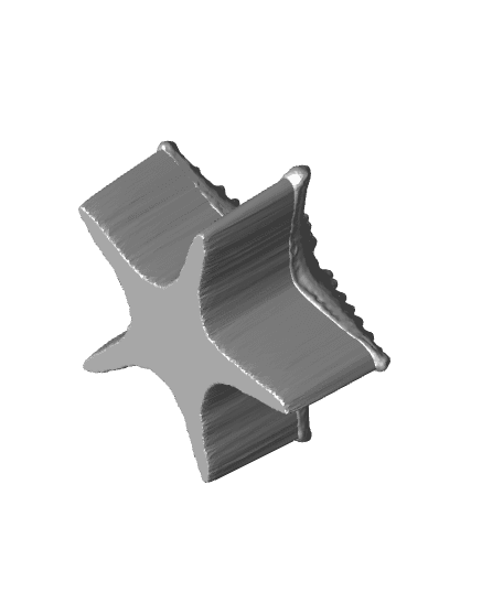 Starfish Straw Topper.stl 3d model