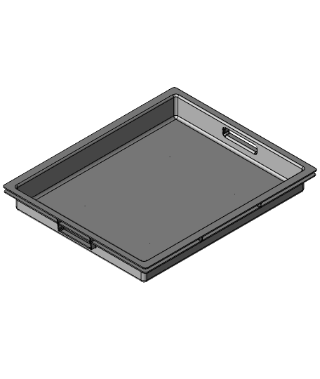 Industrial Tray  3d model