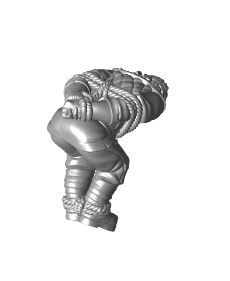 Guard Prisoner 3d model