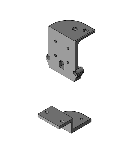 HotEnd cable management for the Two Trees Sapphire Plus v1.1 3d model