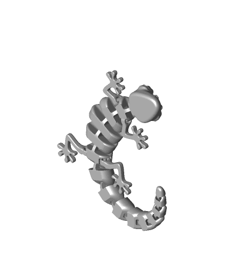 Articulated Lizard  3d model