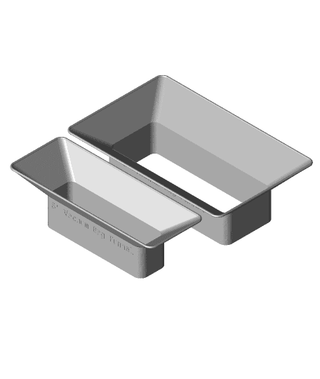 Vacuum Seal Bag Funnel 3d model