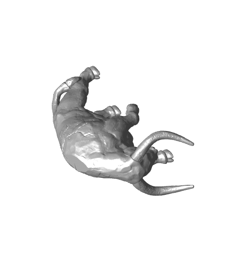 Figurine of Wondrous Power - Basalt Bull 3d model