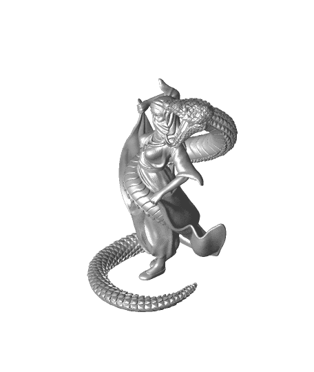 lady cobra.stl 3d model