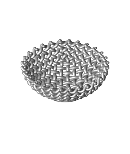 Woven Bowl (Large) 3d model