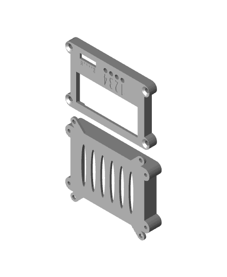 Case for SunFounder Lab 4 Relay Module 5V 4 Channels Relay Module 3d model