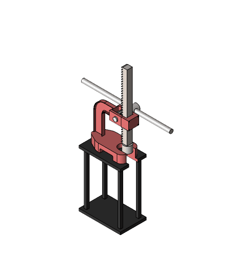 Press Machine 3d model