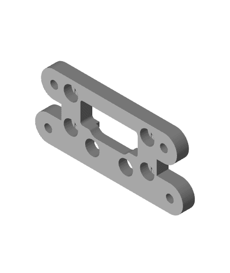 HMG7.2 i3 Clone 10mm Linear Rod Gantry Adapter.stl 3d model