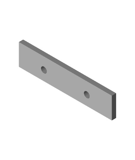 HMG7.2 i3 Clone 10mm Linear Rod X Carriage Belt Lock.stl 3d model