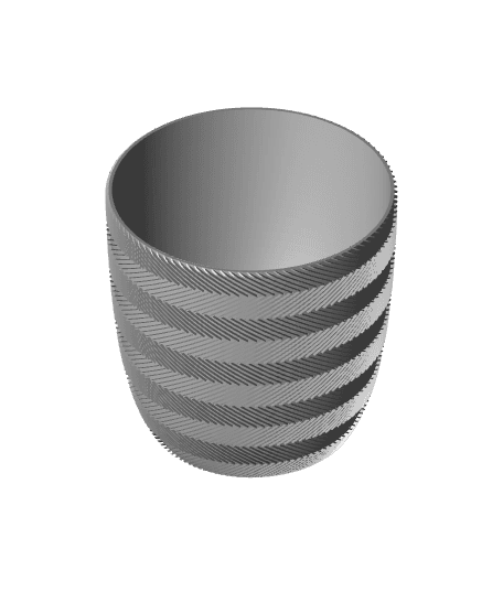 VESUVIUS Pot 001 // Large Vase Mode Planter 3d model