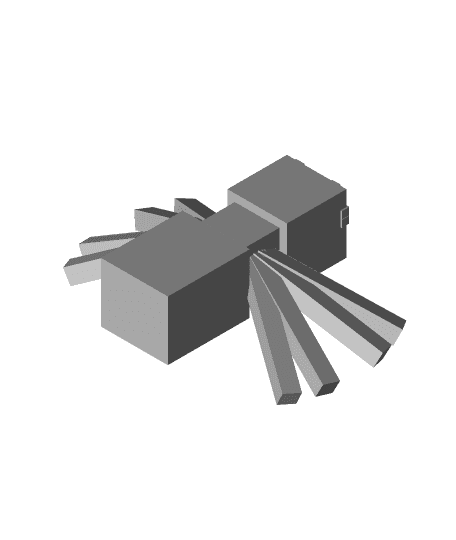 Minecraft Spider 3d model