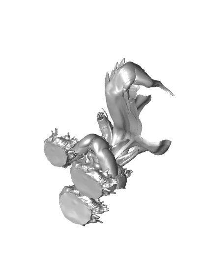 Abissal Army - Mermaid warrior 1.stl 3d model