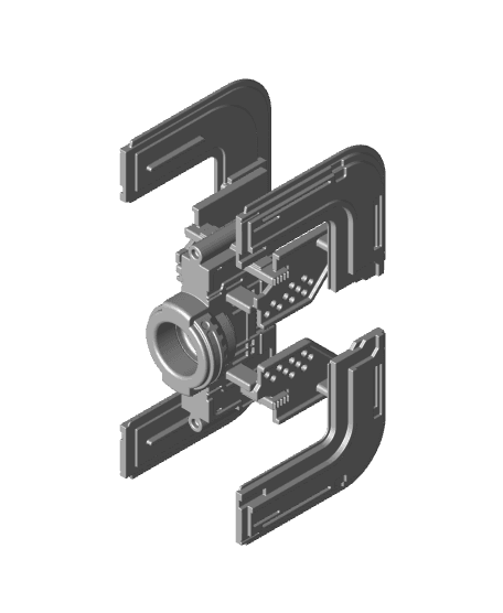 Dead Space Plasma Cutter Printable Model 3d model