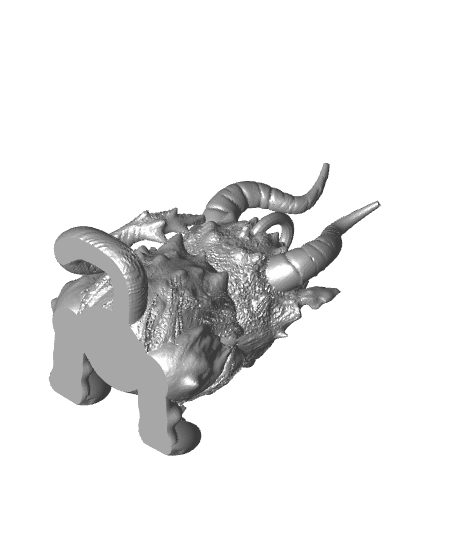 Krampus Ornament 3d model