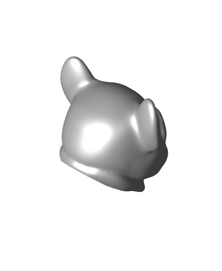 Frenchie, the French Bulldog 3d model