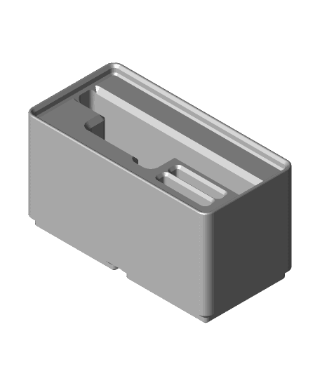 Gridfinity Insize 1108-150 caliper holder with cr2032 slots 3d model