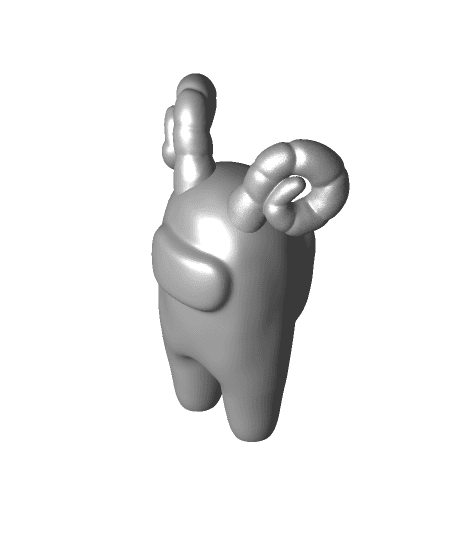 ramhornCrewmate.stl 3d model