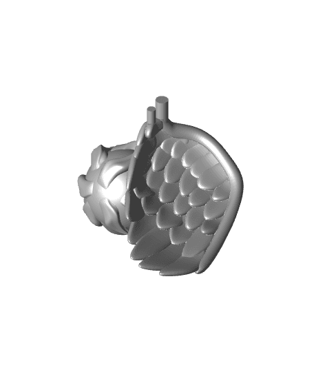 Seraphim Hawk Funko style 3d model