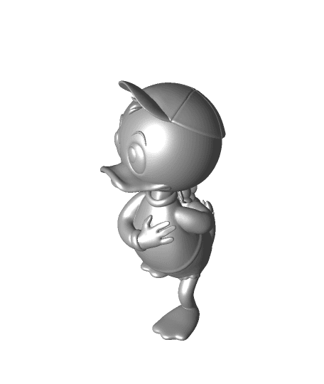 Dewey Duck 3d model