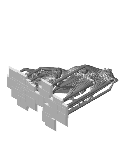 Morthan Warg Pack 3d model