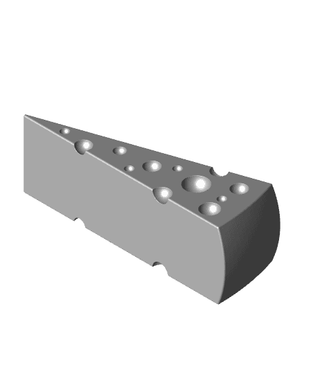 Door Stopper cheese 3d model