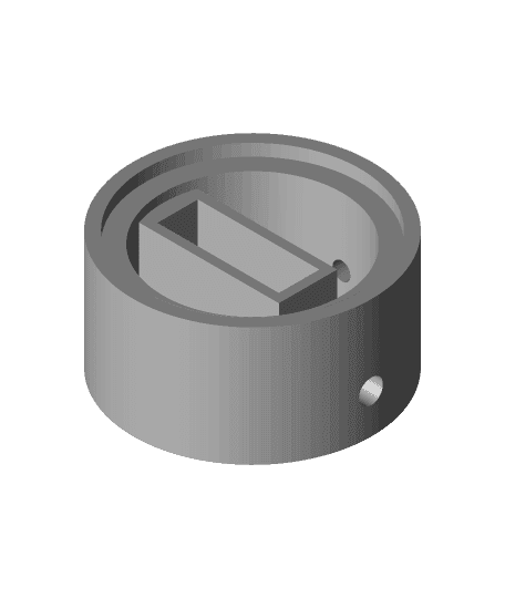 CNC Z-probe with a (normal) microswitch 3d model