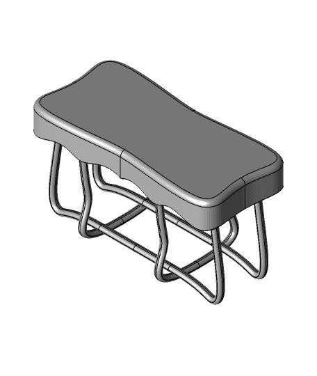 Morden Table  3d model